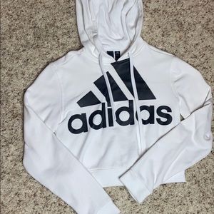 Adidas cropped sweatshirt